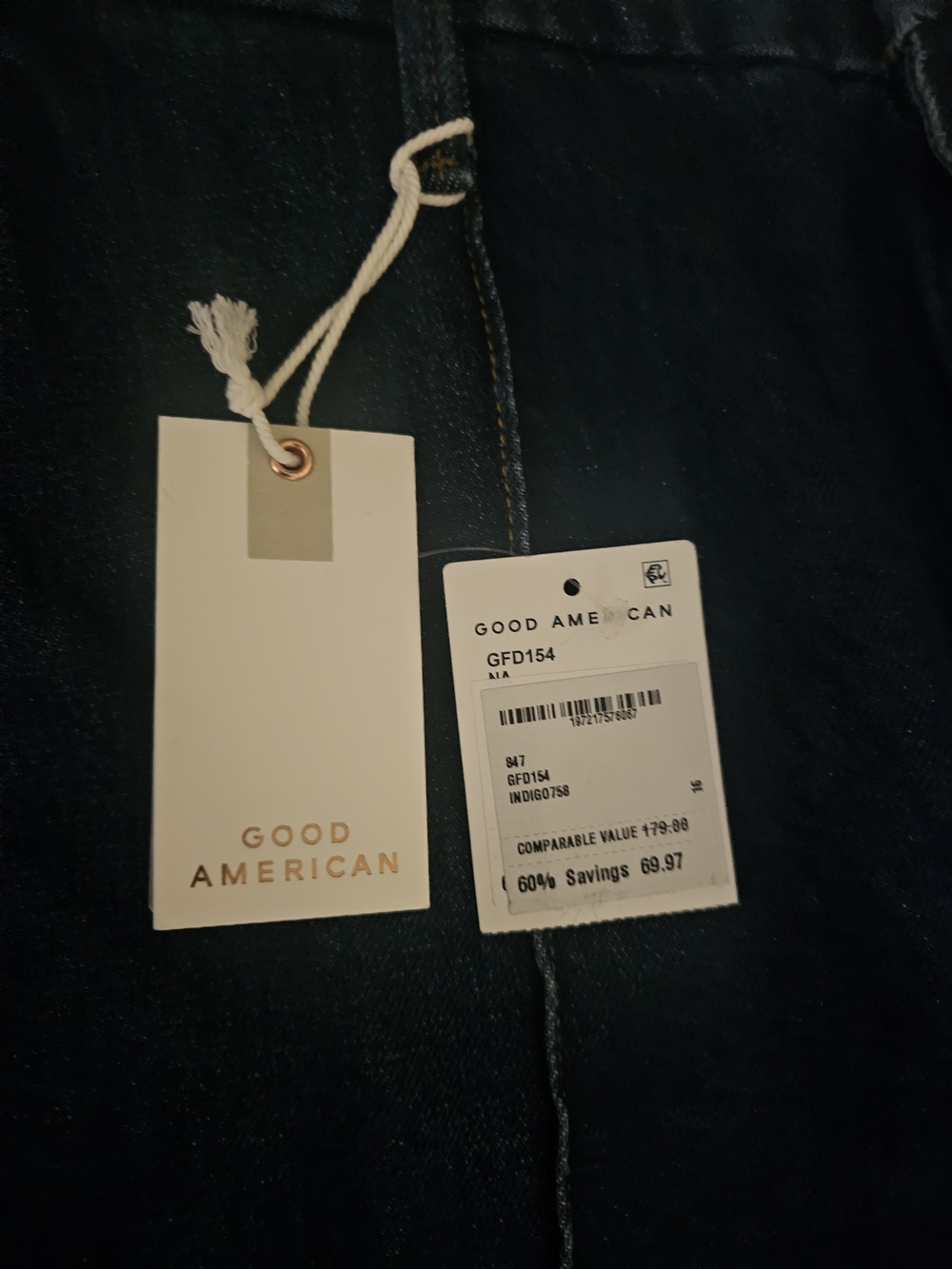 Good American Womens High Rise Jeans - Picture 4 of 4